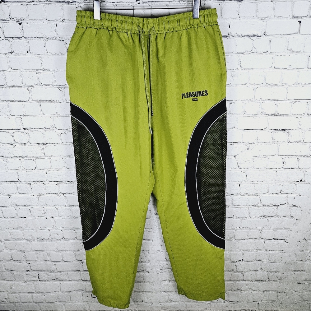 HUF x PLEASURES | Darton nylon ripstop drawstring lightweight track pants